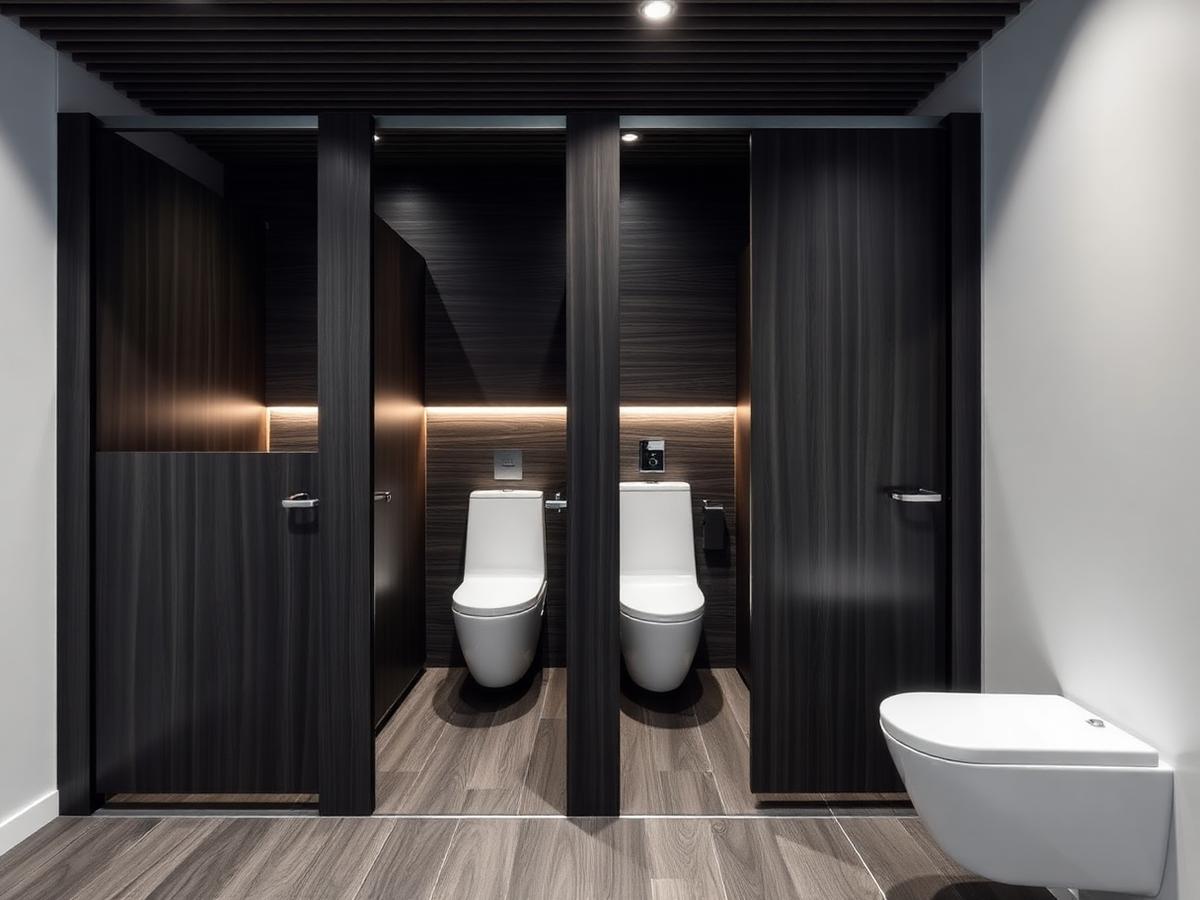 Washroom & cubicle systems